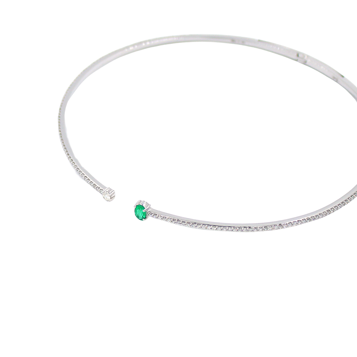 Aprire Emerald and Diamond Choker