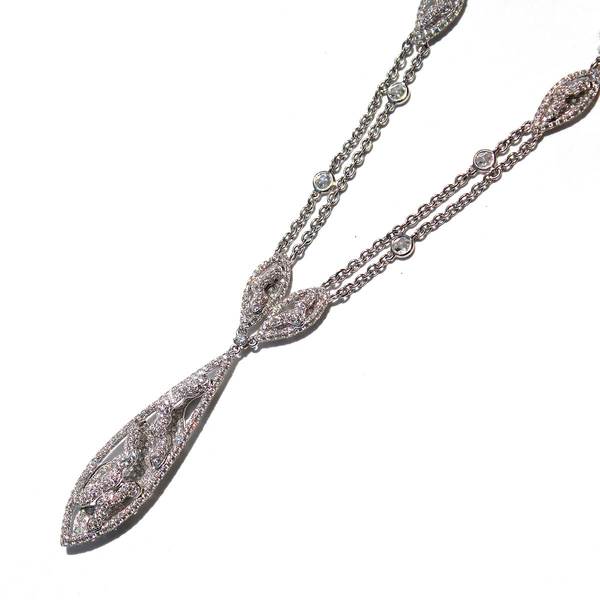 Avere Long Diamond Necklace
