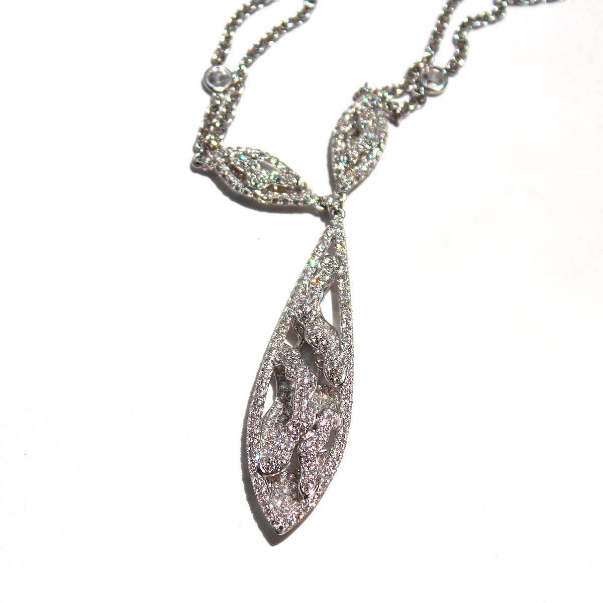 Avere Long Diamond Necklace