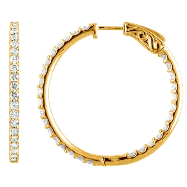 Diamond Hoops