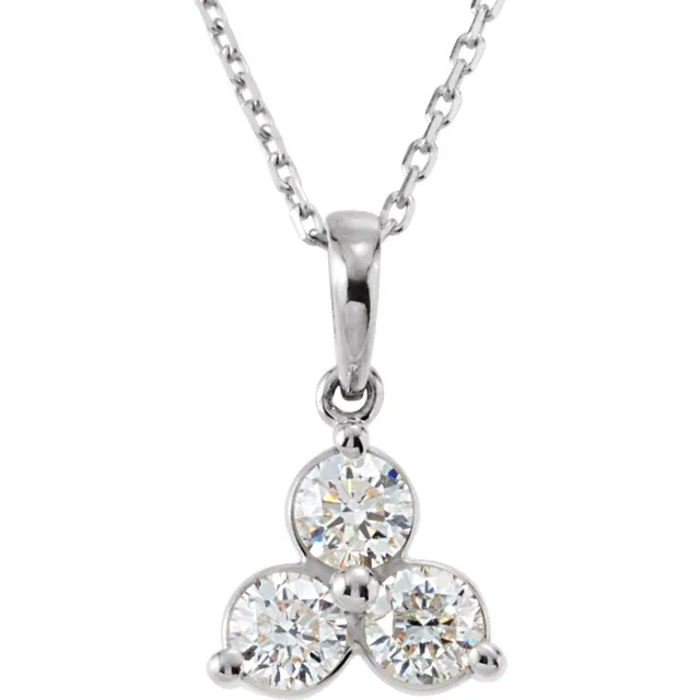 Tripletta Diamond Necklace