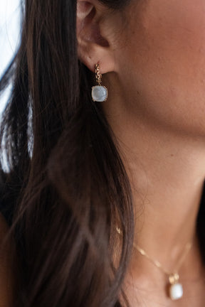 Mother of Pearl Drop Earrings