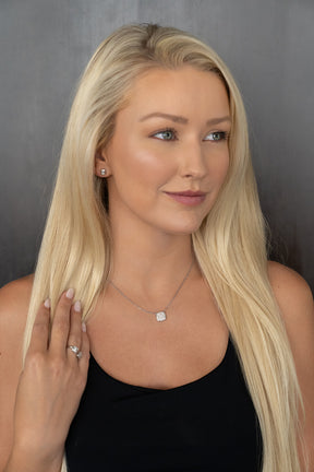 Pave Diamond Pendant Necklace