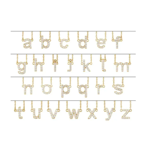 Diamond Initial Necklace