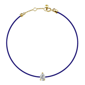 Silk Cord Diamond Bracelet