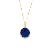 Signature - Lapis Lazuli and Diamond Necklace