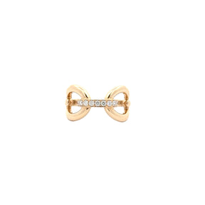 Horse-bit Diamond Ring