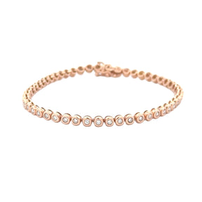 Cupcake Bezel-Set Tennis Bracelet