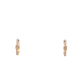 Baguette Diamond Huggies