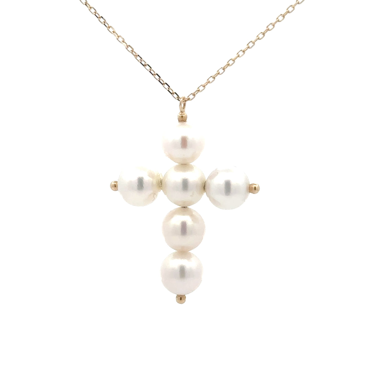 Pearl Cross Necklace