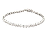 Cupcake Bezel-Set Tennis Bracelet