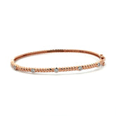 Alba Bangle in Rose Gold