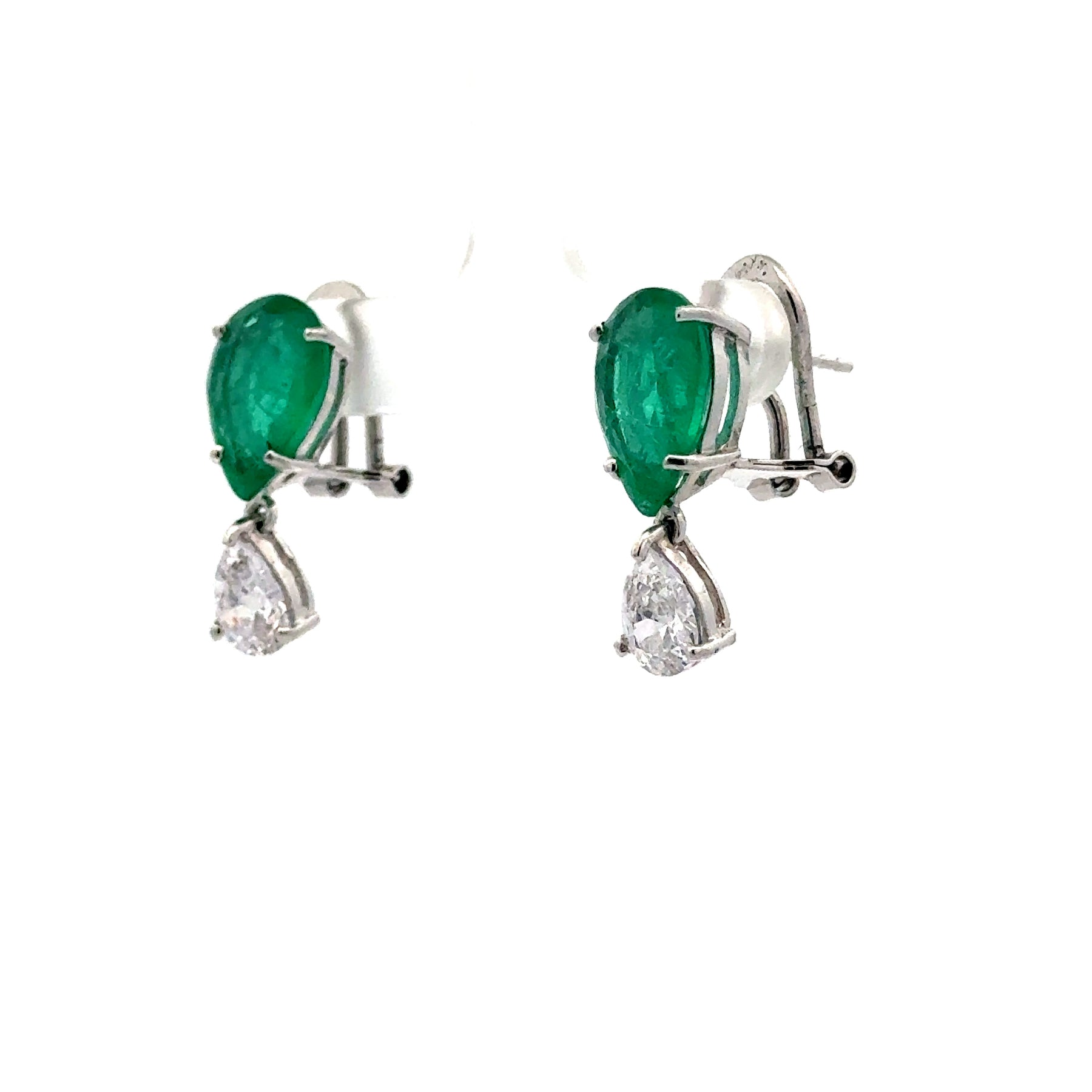 Emerald Drop Earrings