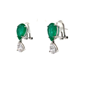 Emerald Drop Earrings