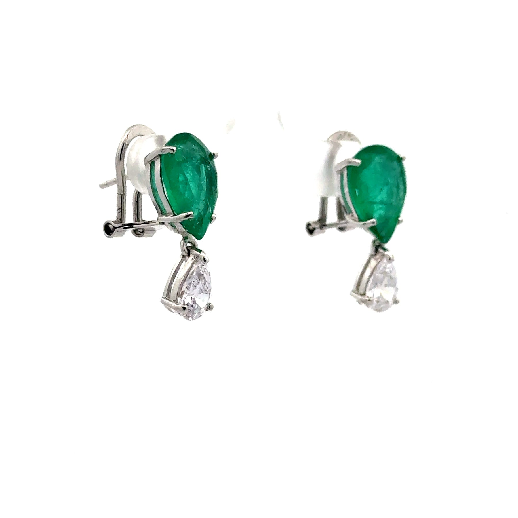 Emerald Drop Earrings