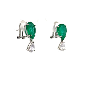 Emerald Drop Earrings