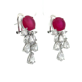 Ruby Royale Earrings