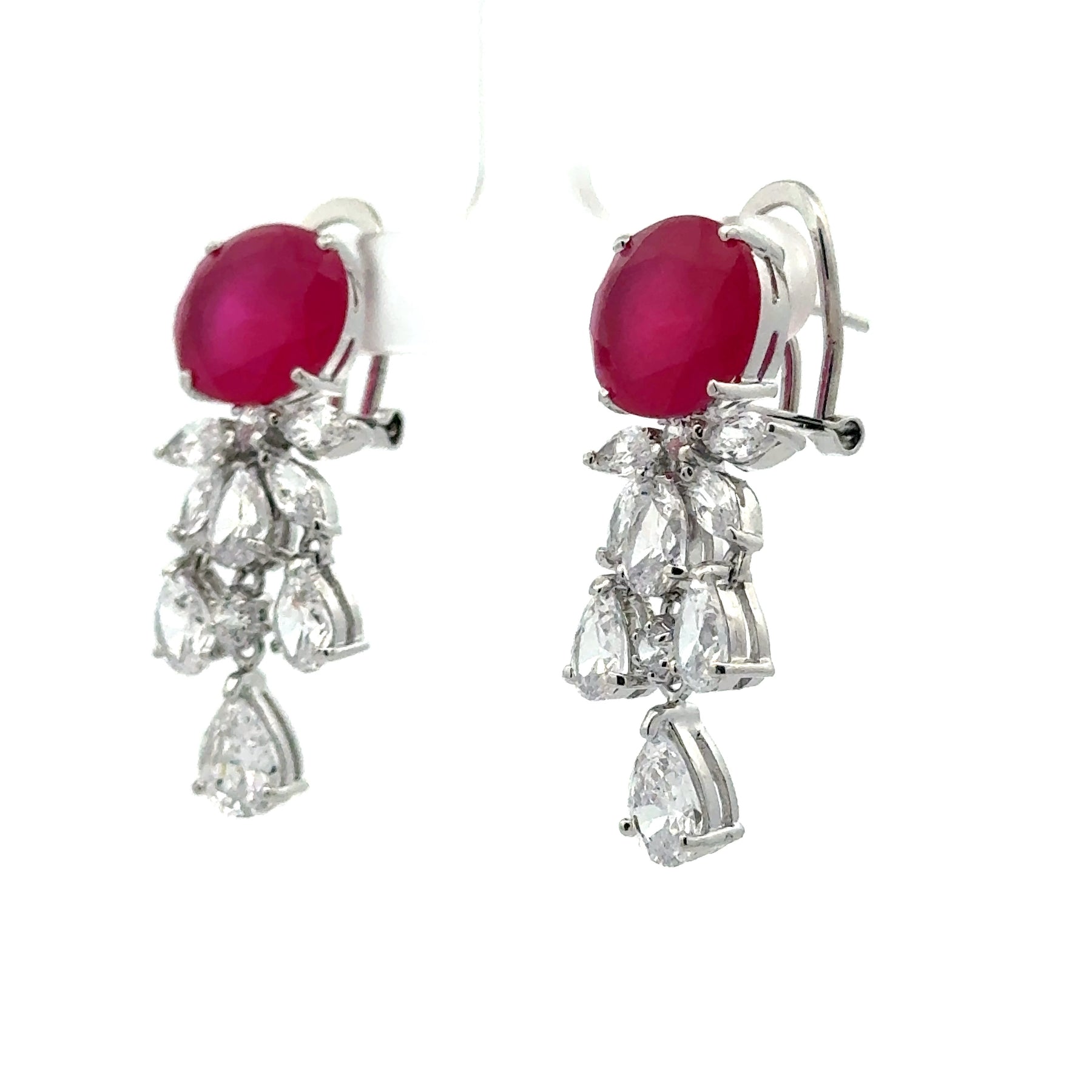 Ruby Royale Earrings