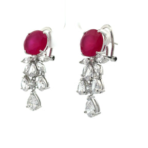 Ruby Royale Earrings