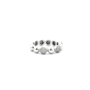 Pave Bubble Ring