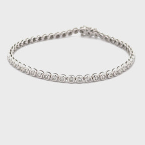 Cupcake Bezel-Set Tennis Bracelet