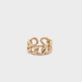 Gold Chain Ring
