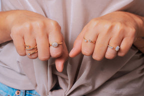 Diamond Spiral Ring