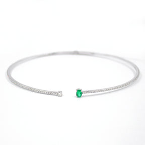 Aprire Emerald and Diamond Choker