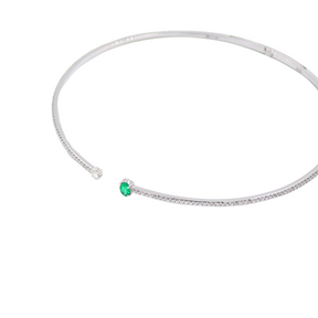 Aprire Emerald and Diamond Choker