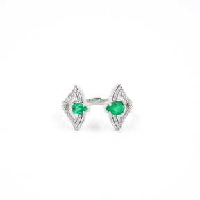 Aprire Emerald and Diamond Ring