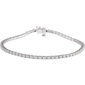 2 Carat Diamond Tennis Bracelet