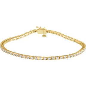 2 Carat Diamond Tennis Bracelet