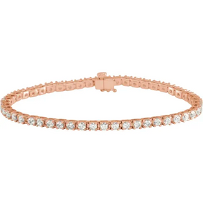 4 Carat Diamond Tennis Bracelet