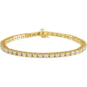 4 Carat Diamond Tennis Bracelet