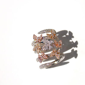 Farfalla Diamond Butterfly Ring