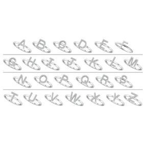 Sigla Diamond Initial Ring